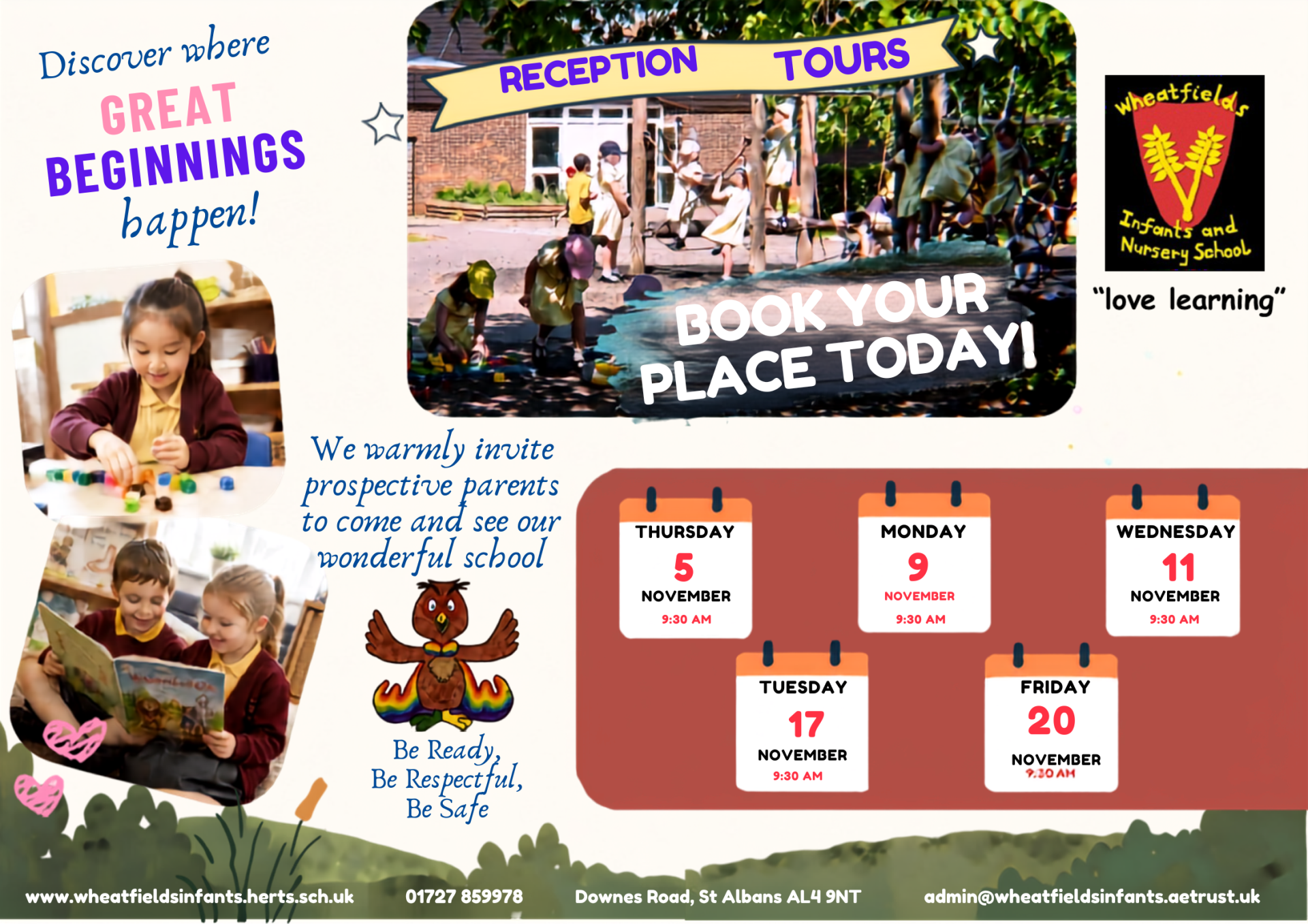 Reception Tours